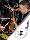 Car Motorcycle Clutch Brake Bleeder Hose One Way Valve Tube Bleeding Tool Kit