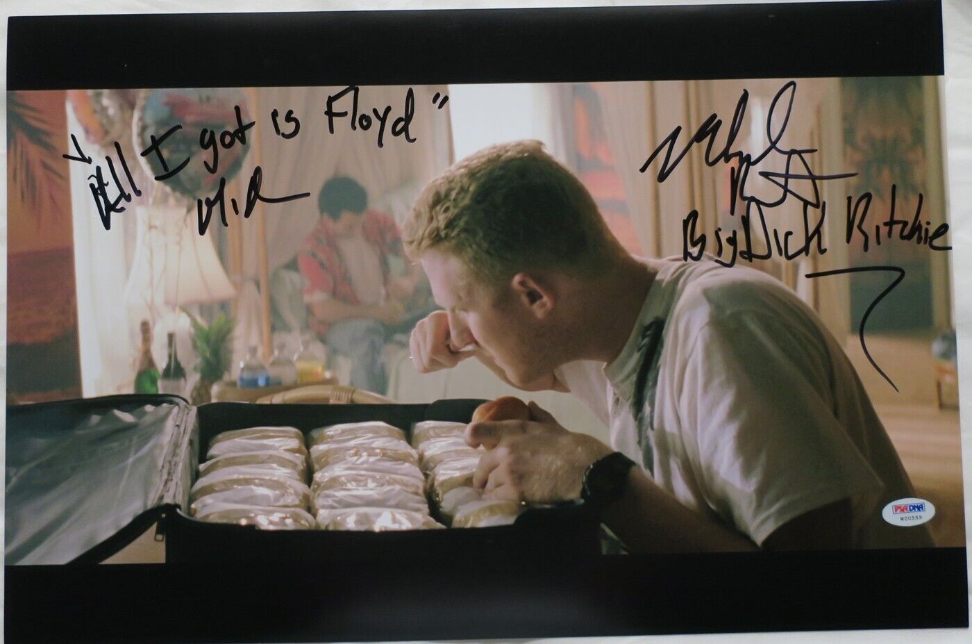 Michael Rapaport Signed True Romance Auto 12x18 Photo Poster painting w/Insc. PSA/DNA #W205559