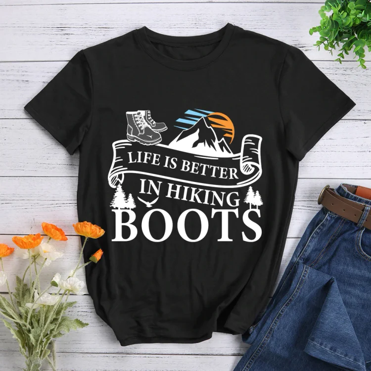 PSL-Life Is Better In Hiking Boots T-Shirt-011923