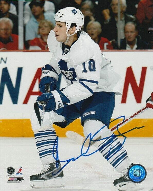 ALEXANDER STEEN SIGNED TORONTO MAPLE LEAFS 8x10 Photo Poster painting #2 ALEX Autograph PROOF!