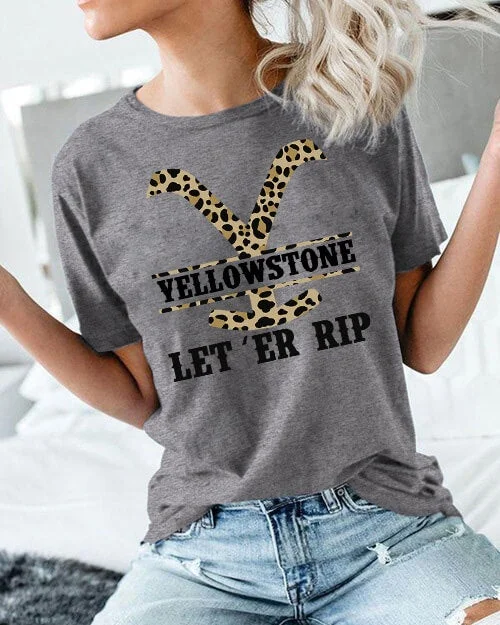 Let'er Rip Yellowstone T-shirt