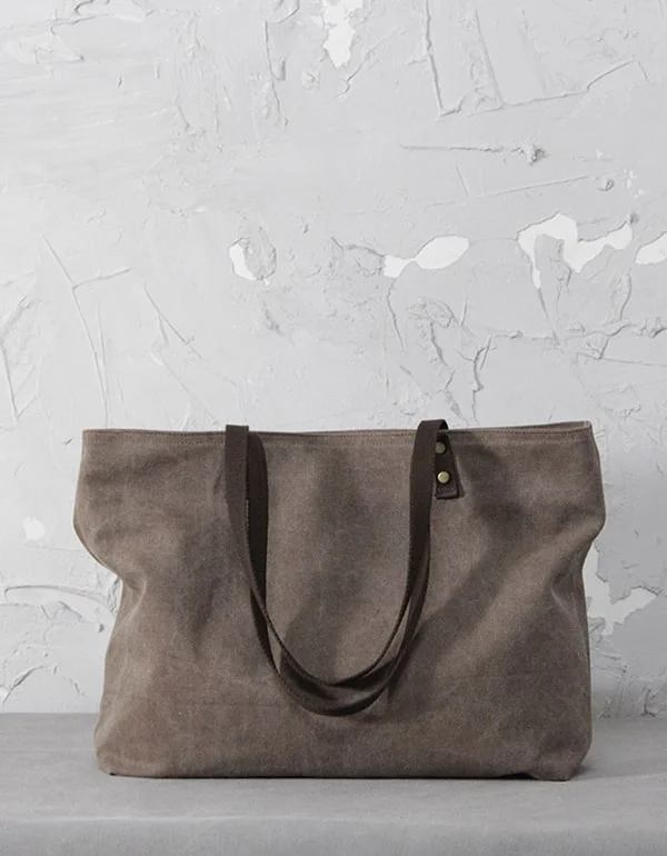 Large-capacity Cotton Linen One-shoulder Bag