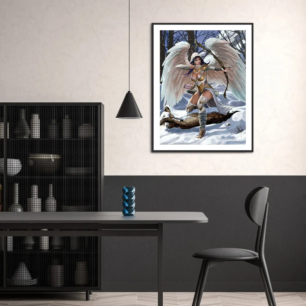 Full Round Diamond Painting 40*50cm - Archery Goddess