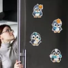 6Pcs Pinguin - 5d DIY Handwerk Aufkleber Magnet