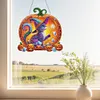 Chat citrouille acrylique - pendentif d&rsquo;artisanat 5d bricolage
