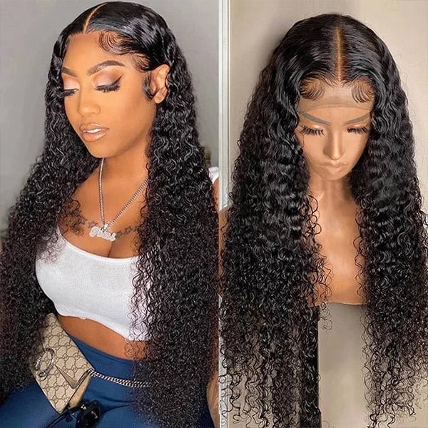Curly Hair 5x5 HD Lace Closure Wig Real Human Hair Wigs Natural Hairline US Mall Lifes