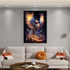 Colorful Phoenix-11CT Stamped Cross Stitch 40*60cm(Big Size)