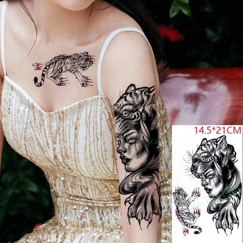 Waterproof Temporary Tattoo Sticker divine wings of angel tatto stickers flash tatoo fake tattoos for girl women lady 7