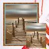 Lake - 11CT Counted Cross Stitch - 36*46cm - Natural