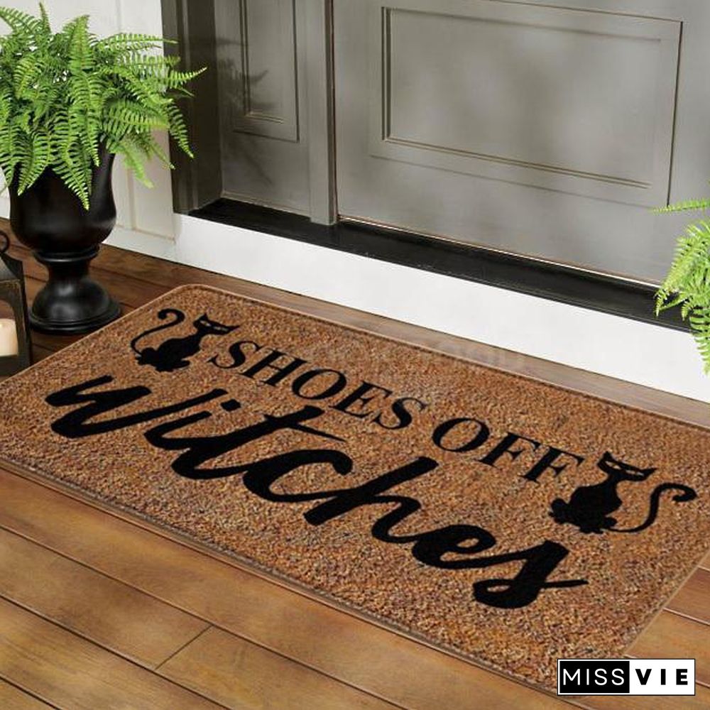 Halloween Themed Door Mat For Indoor Outdoor Decoration