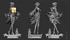 1/4 Scale Ganyu - Genshin Impact Resin Statue - Explosion Studio