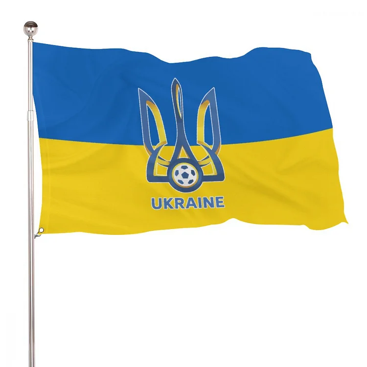 Ukraine Drapeau Drapeau Intérieur Extérieur 90cmX150cm Avec Deux Œillets