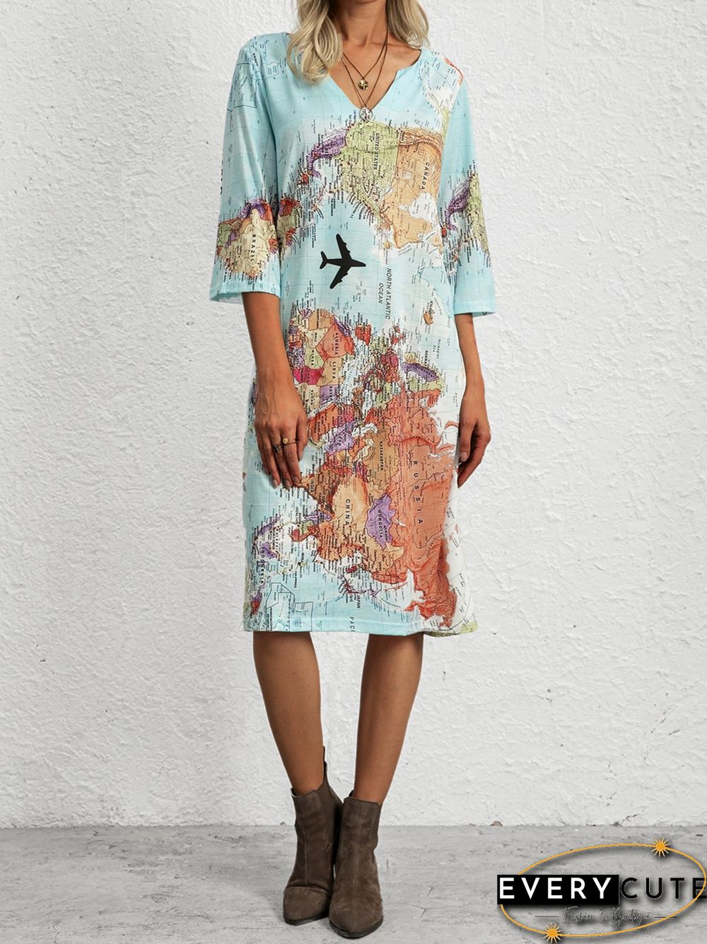 Vintage Knitting Dress