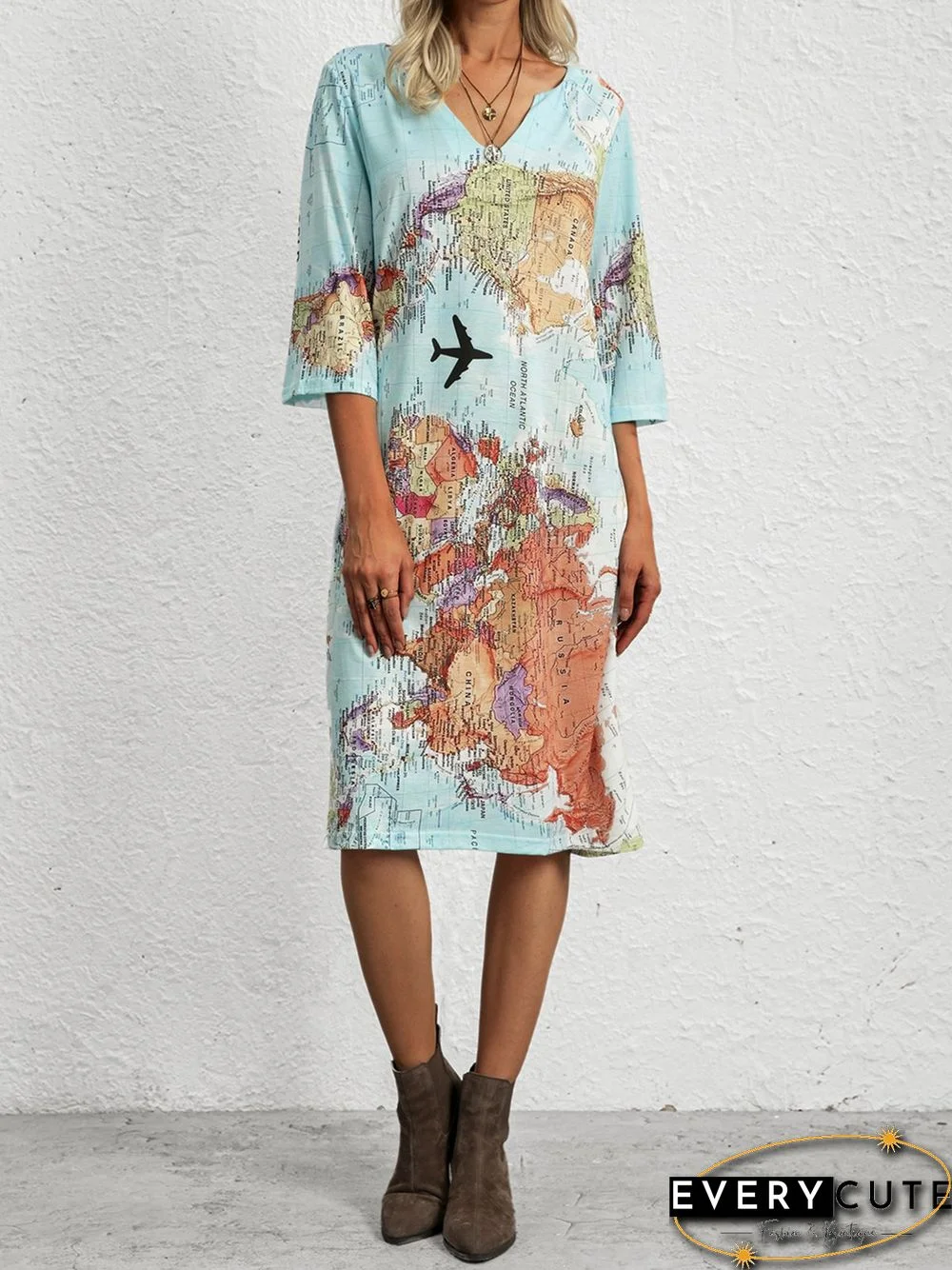 Vintage Knitting Dress