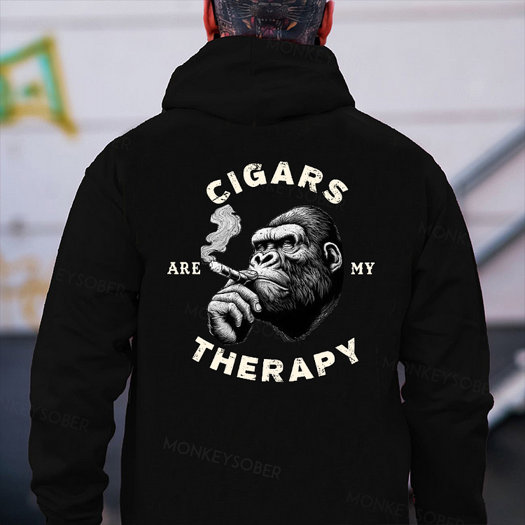 Cigars are my Therapy Hoodie