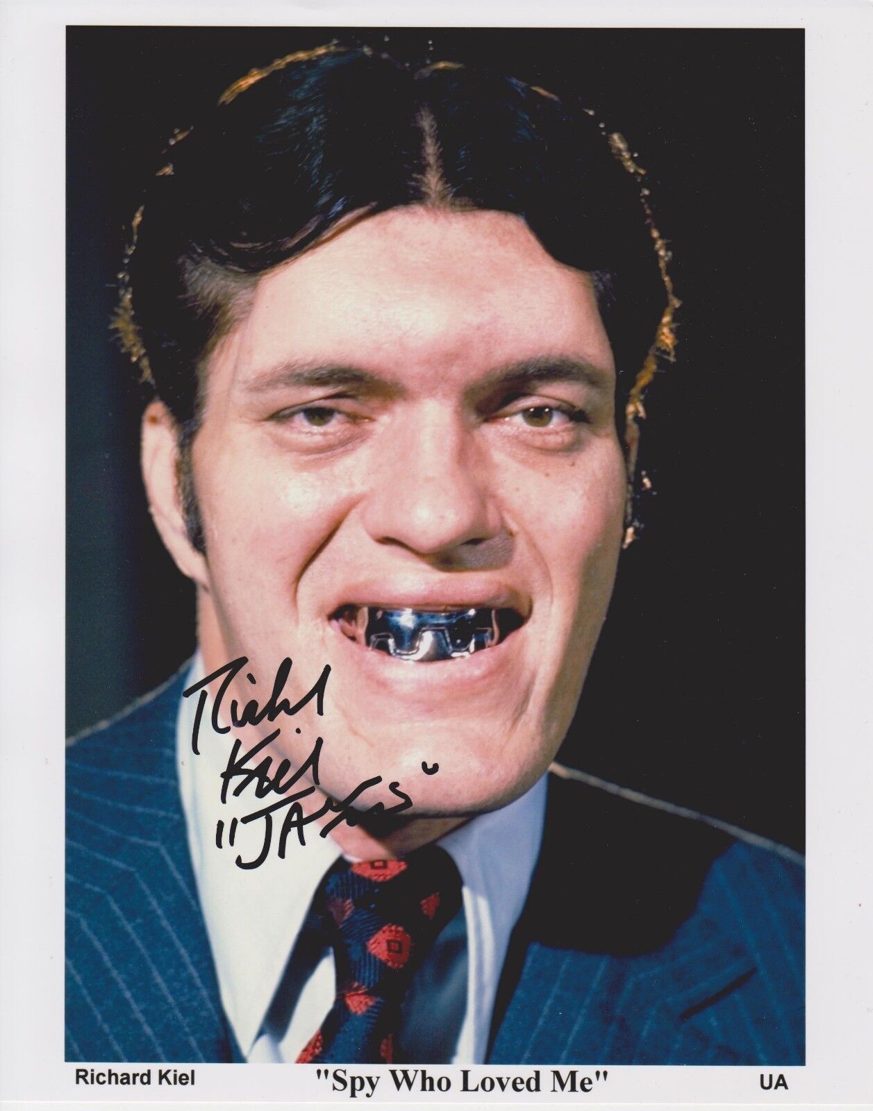 Richard Kiel Signed 8x10 Photo Poster painting - The Spy Who Loved Me - JAWS !!! RARE!!!!