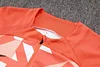 Joyfball 2024/2025 Internazionale Milan Half-Pull Training Suit Orange Football Jersey 1:1 Thai Quality Set