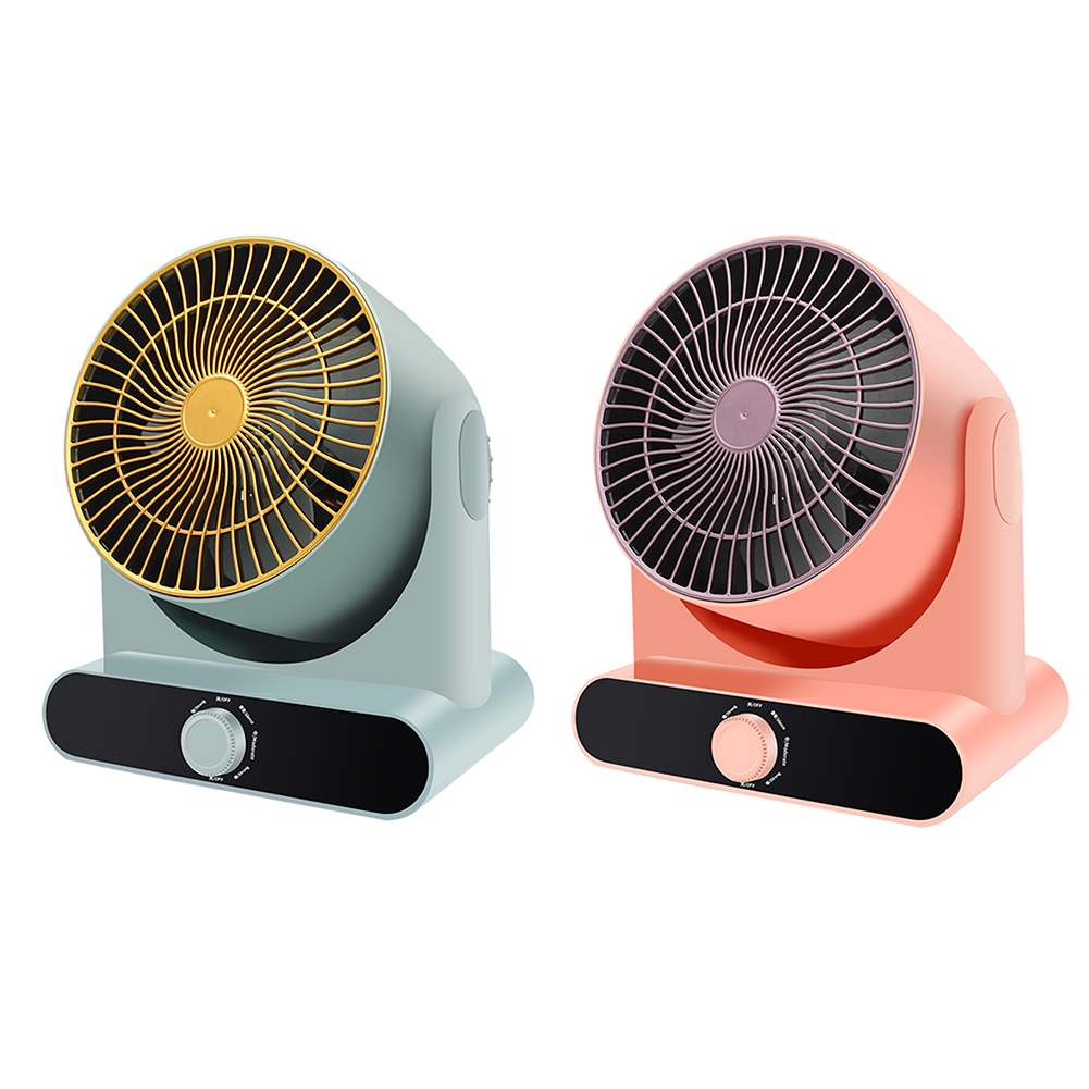 

Portable Air Circulation Fan Table Ultra Quiet Cooler for Home Office Room, Pink, 501 Original