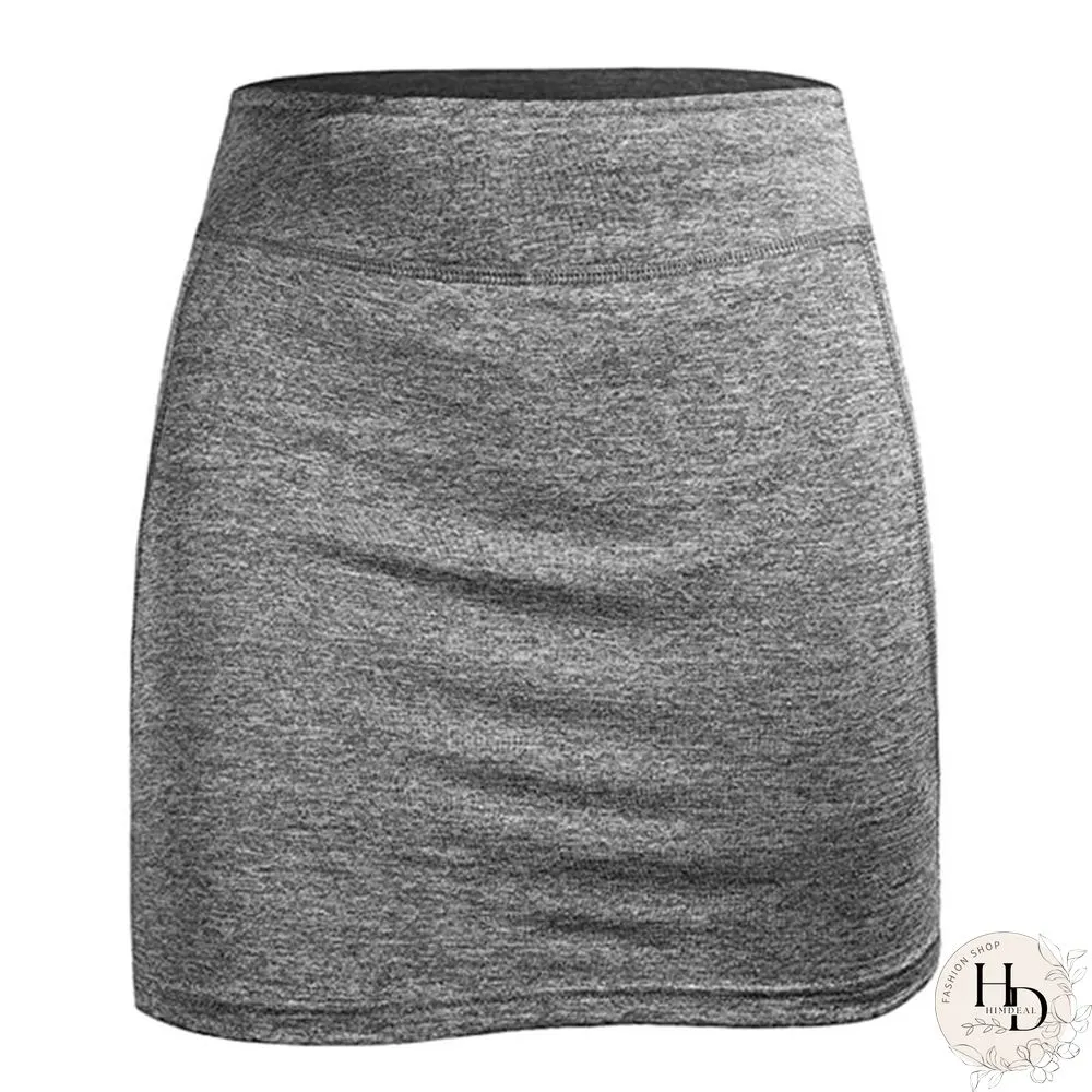Womens Summer Athletic Tennis Skirt Golf Inner Shorts Elastic Sports Running Skort