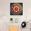 Circular-11CT Stamped Cross Stitch 50*50cm