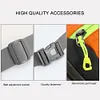 Nylon Phone Belt Bags Elastic Running Waistpack for Outdoor Sport (Orange)