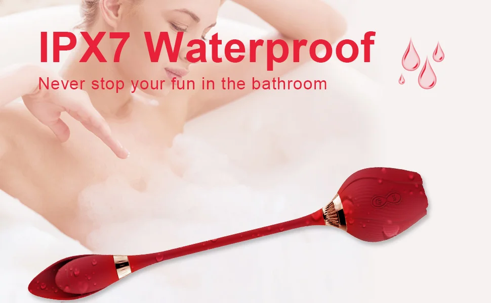 rose toy with a bullet · 2 in 1 rose toy