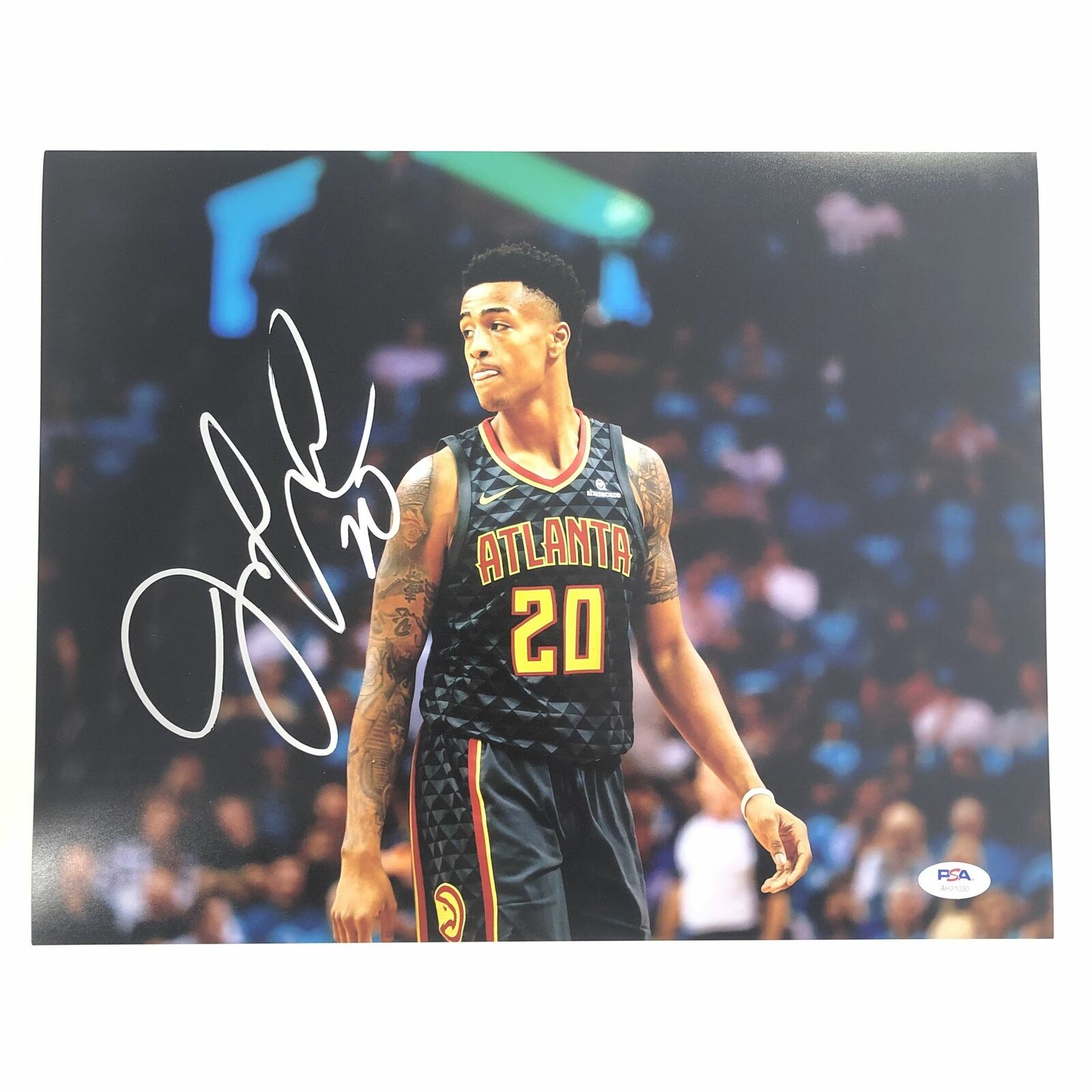 John Collins signed 11x14 Photo Poster painting PSA/DNA Atlanta Hawks Autographed