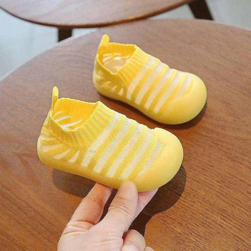 2020 New Summer Mesh Baby Shoes Breathable Antiskid Toddler Shoes Anti-Slip Soft Sole First Walker Boys Girls Casual Shoes