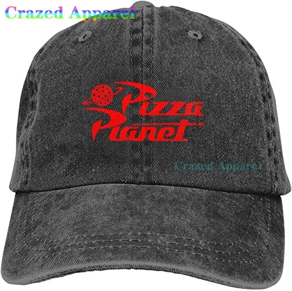 Denim Cap Pizza Planet Baseball Dad Cap Classic Adjustable Casual Sports for Men Women Hats