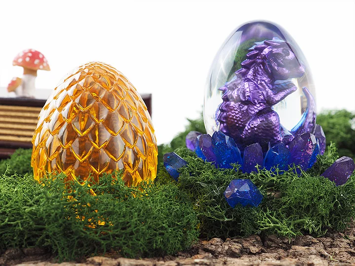 Take Your Crafting Game to Mythical Heights with Our 3D Dragon Egg