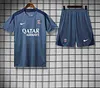 2025/2026 Psg Paris Pre-Match Training Haze Blue Shirt+Shorts 1:1 Thai Quality