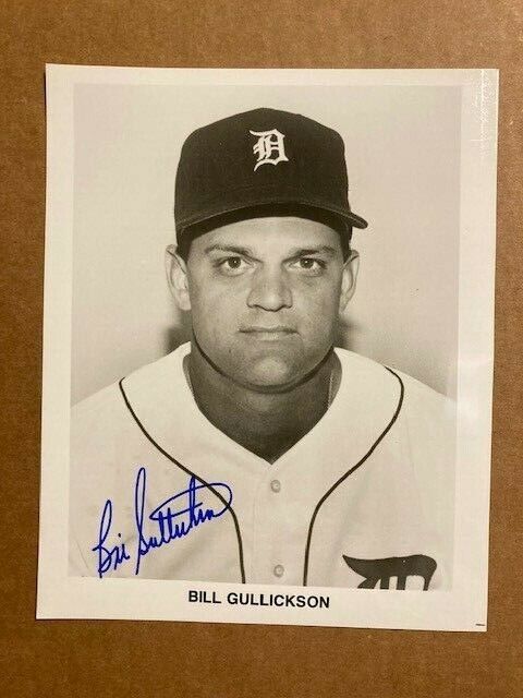 Bill Gullickson Boldly Signed 8x10 Photo Poster painting with COA