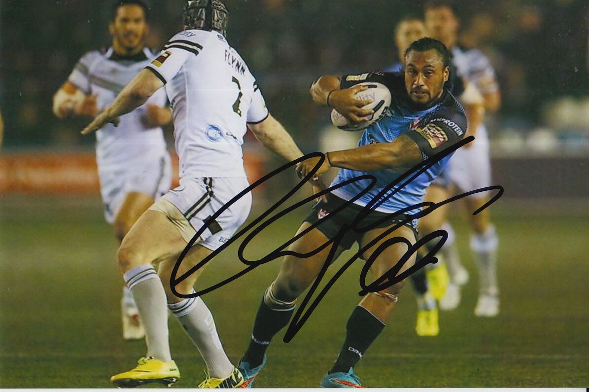 ST HELENS HAND SIGNED ATELEA VEA 6X4 Photo Poster painting 1.