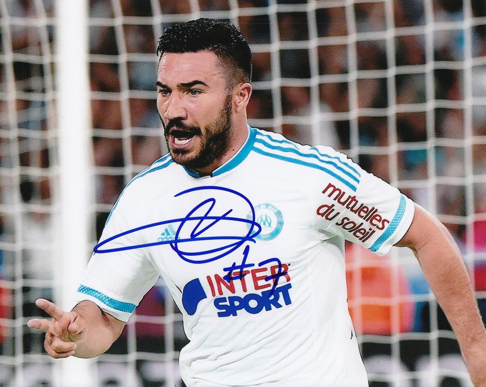 ROMAIN ALESSANDRINI signed (LA GALAXY) SOCCER MLS 8X10 Photo Poster painting W/COA #3