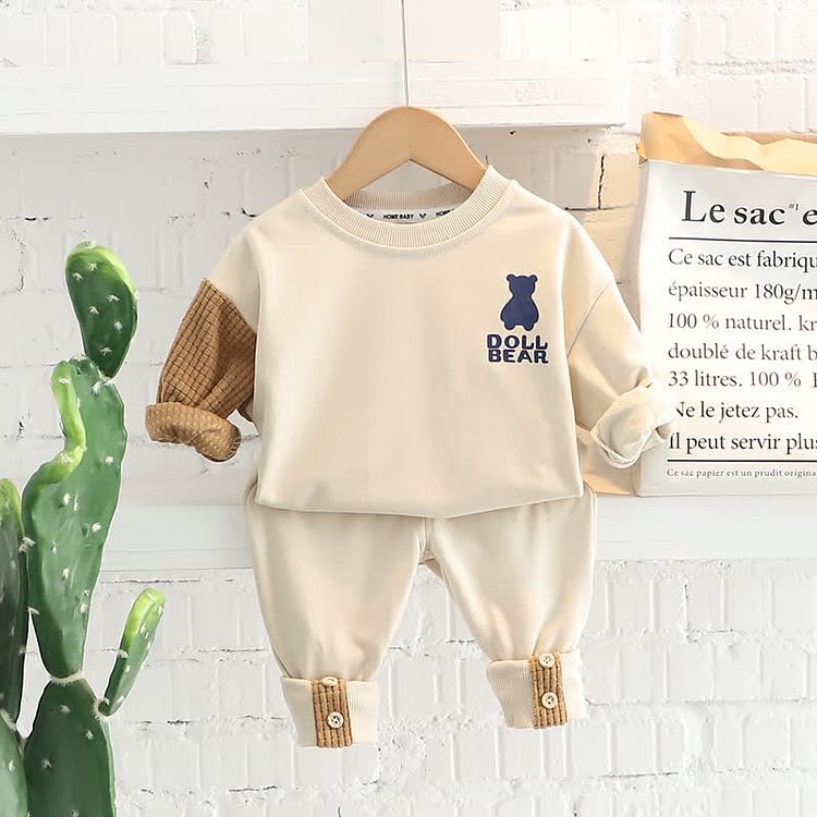 DOLL BEAR Toddler Boy 2 Piece Set