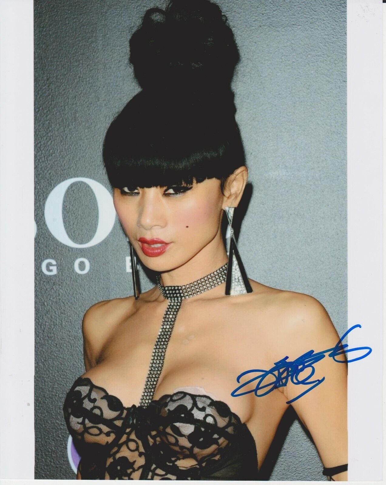 Bai Ling Sexy Signed In Person 8x10 At Hshow Star Wars,Crank,The Crow,Lost