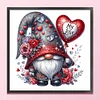 Valentine'S Day Goblin - 11CT Stamped Cross Stitch 40*40cm