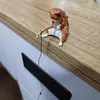Fishing Cat Ornament Mini Cat Figurine Home Car Interior Decoration (7Pcs)
