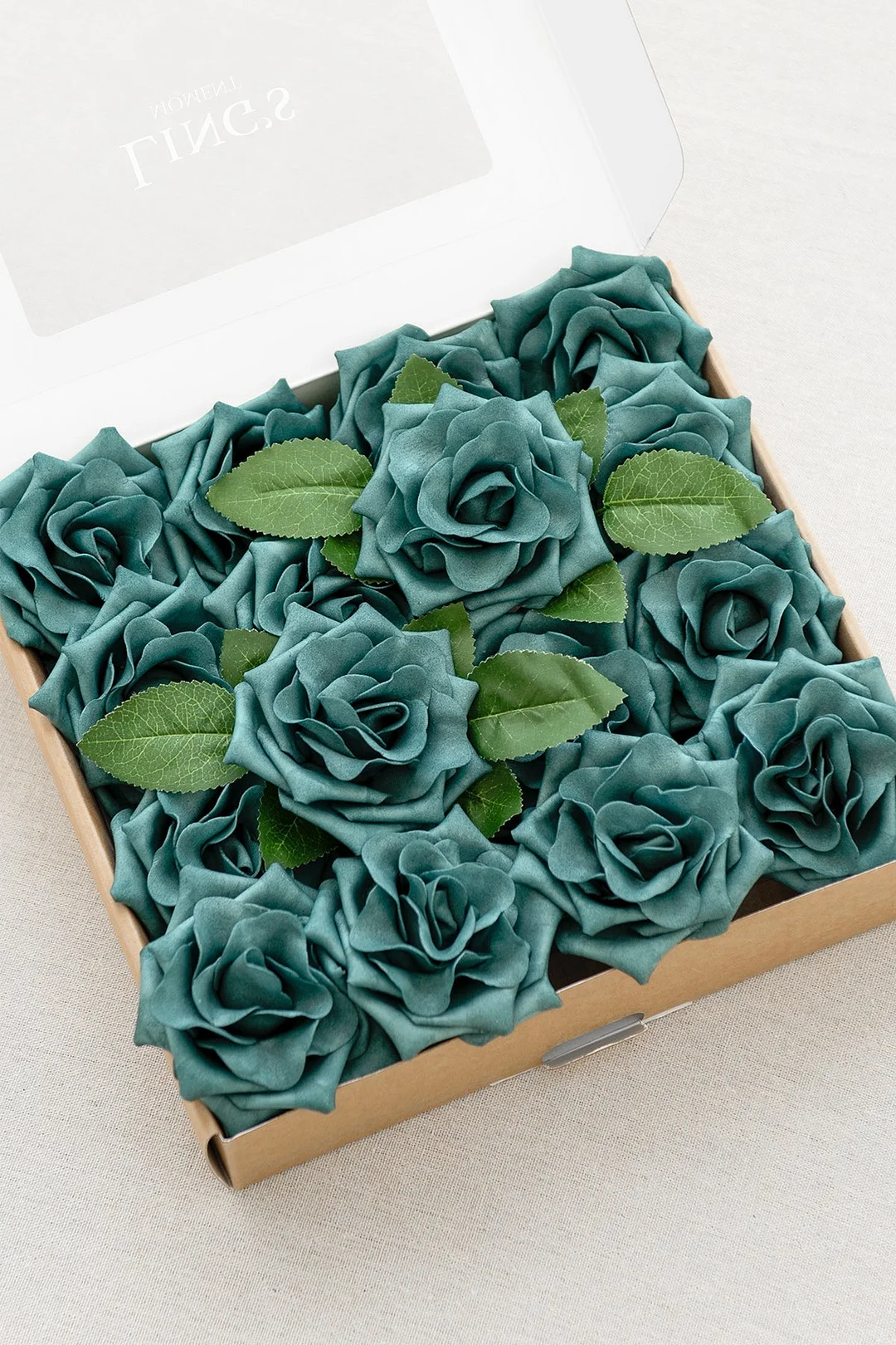 3.5" Foam Avalanche Rose with Stem - 16 Colors