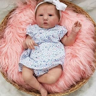  19'' Reborn Baby Erin Dolls Soft Body Handmade Toddler Girl Dolls - Reborndollsshop.com®-Reborndollsshop®