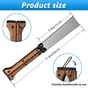 Double-sided folding saw, outdoor camping portable small hand saw, wood saw, household butterfly saw