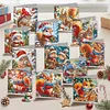12Pcs Diamond Painting Squirrel Greeting Card Set with Envelope