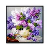 (Counted/Stamped) 11CT Flowers - Cross Stitch 50*50cm/19.68*19.68in