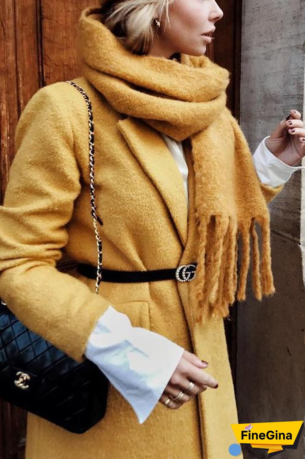 Solid Tassels Scarf