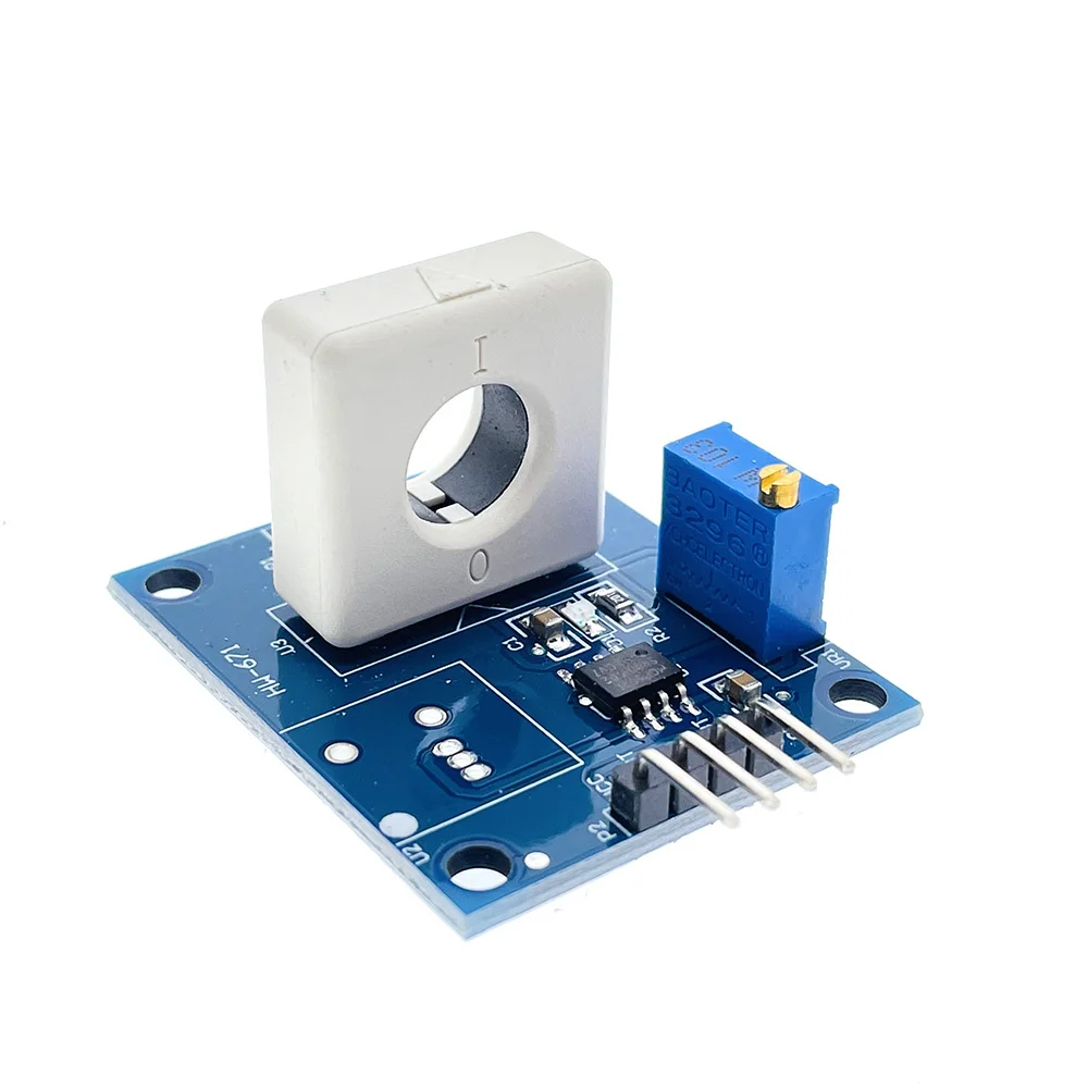 DC 5V WCS1800 Hall Current Precision 35A Detection Sensor Module With Short Circuit Overcurrent Signal A/D Conversion