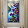 (40*70cm)Mountain Flowers - Full Round Drill Diamond Painting