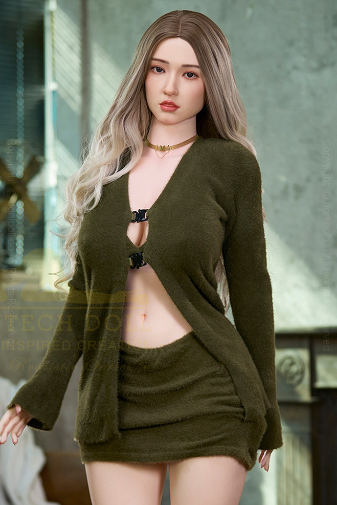 Irontech Doll 159cm Realistische Silikon Sexpuppe mit Normale Brüste  H4471