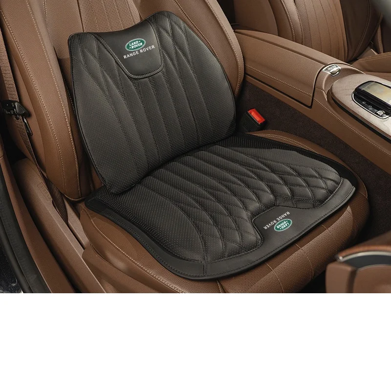Napa Leather Car Seat Cushion Lumbar Seat Cushion