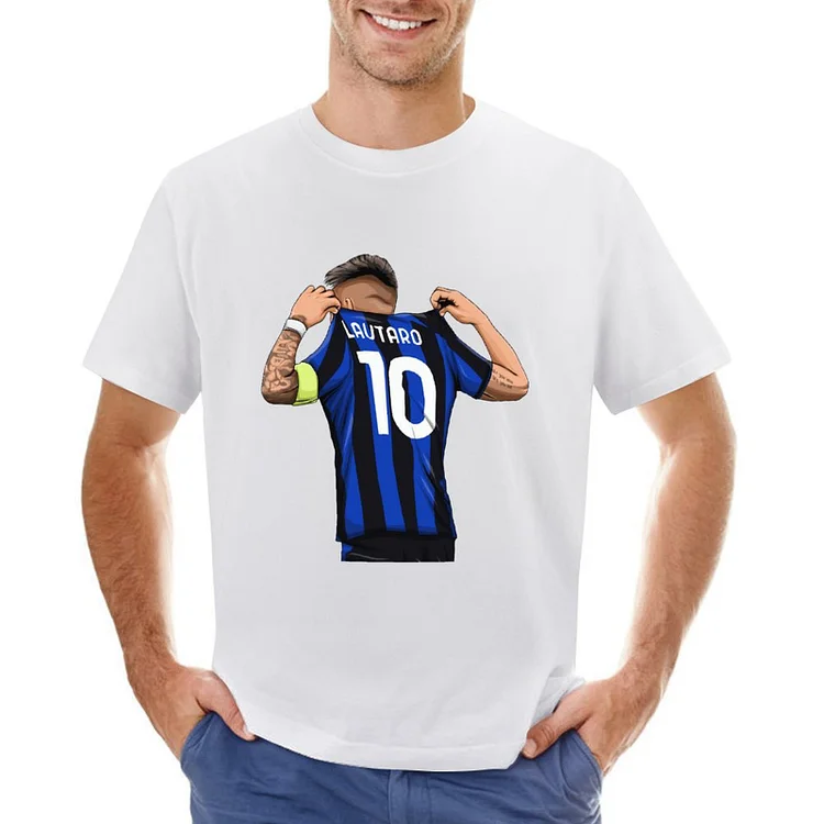 Lautaro Mart&iacute;nez Inspired 10 Men's T-shirt