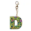 1Pc DIY Diamond Painting Lettter Keychain